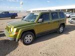 2012 Jeep Patriot Sport Green vin: 1C4NJPBBXCD687642