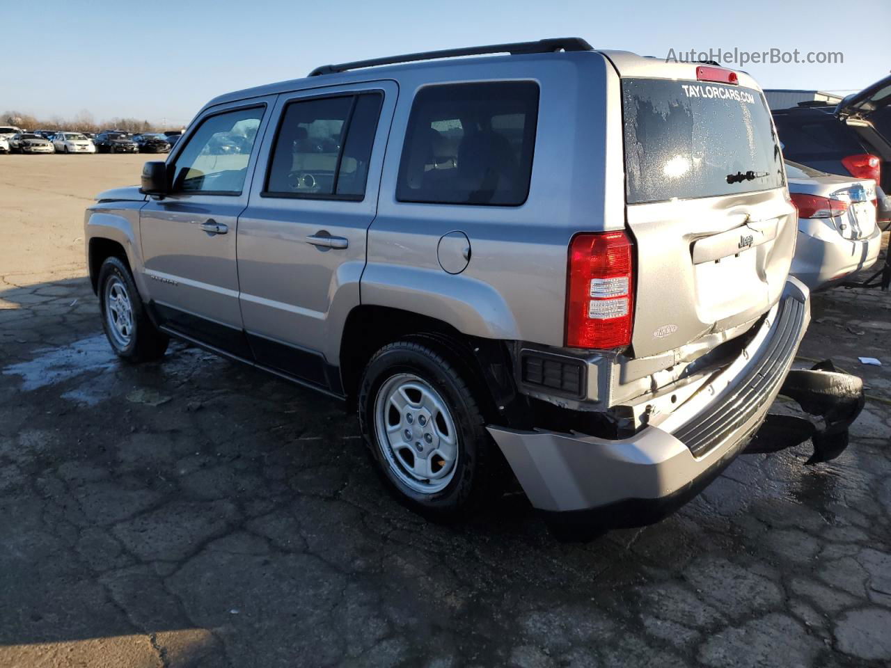 2016 Jeep Patriot Sport Silver vin: 1C4NJPBBXGD761440