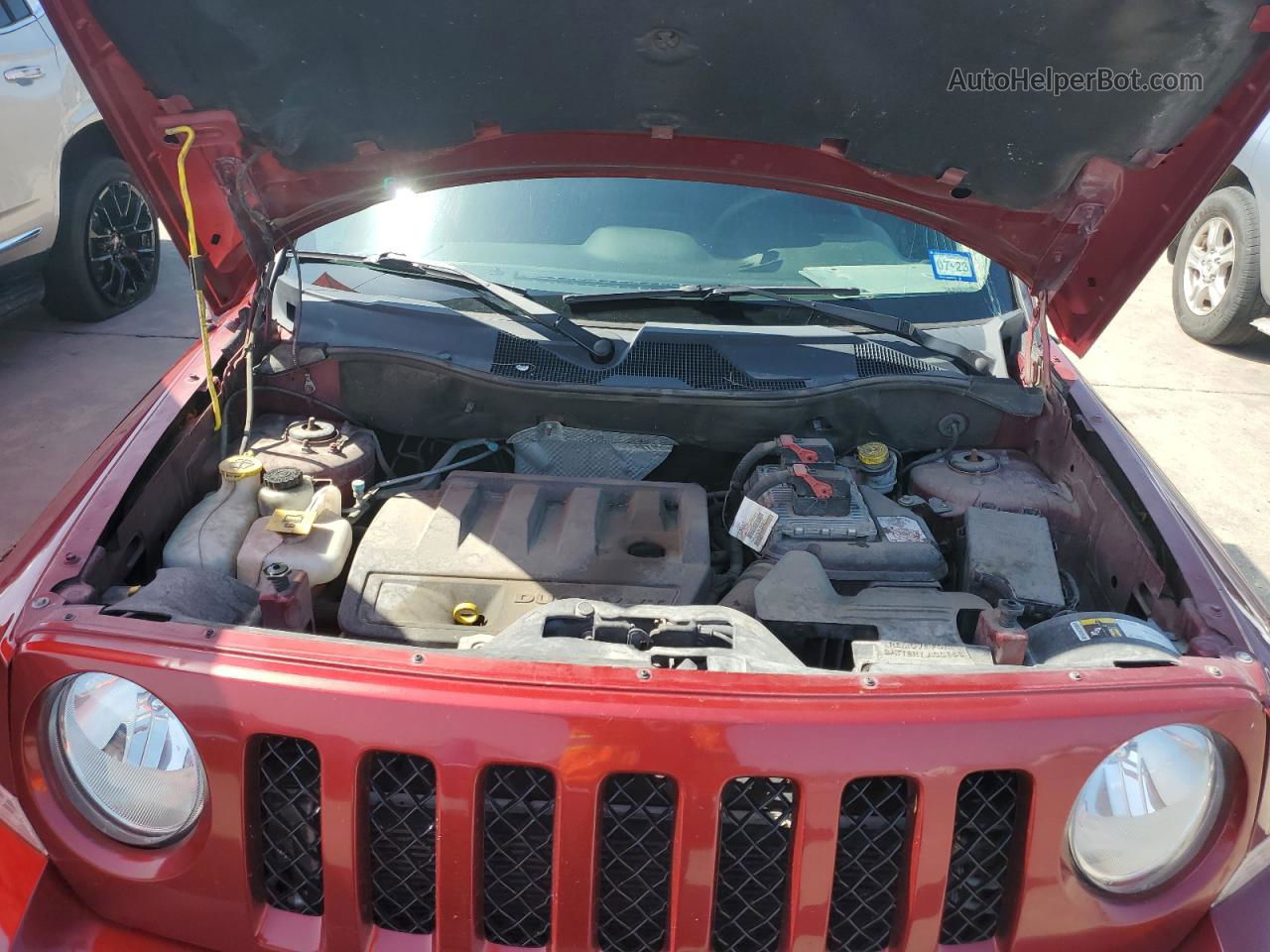 2016 Jeep Patriot Sport Бордовый vin: 1C4NJPBBXGD763544