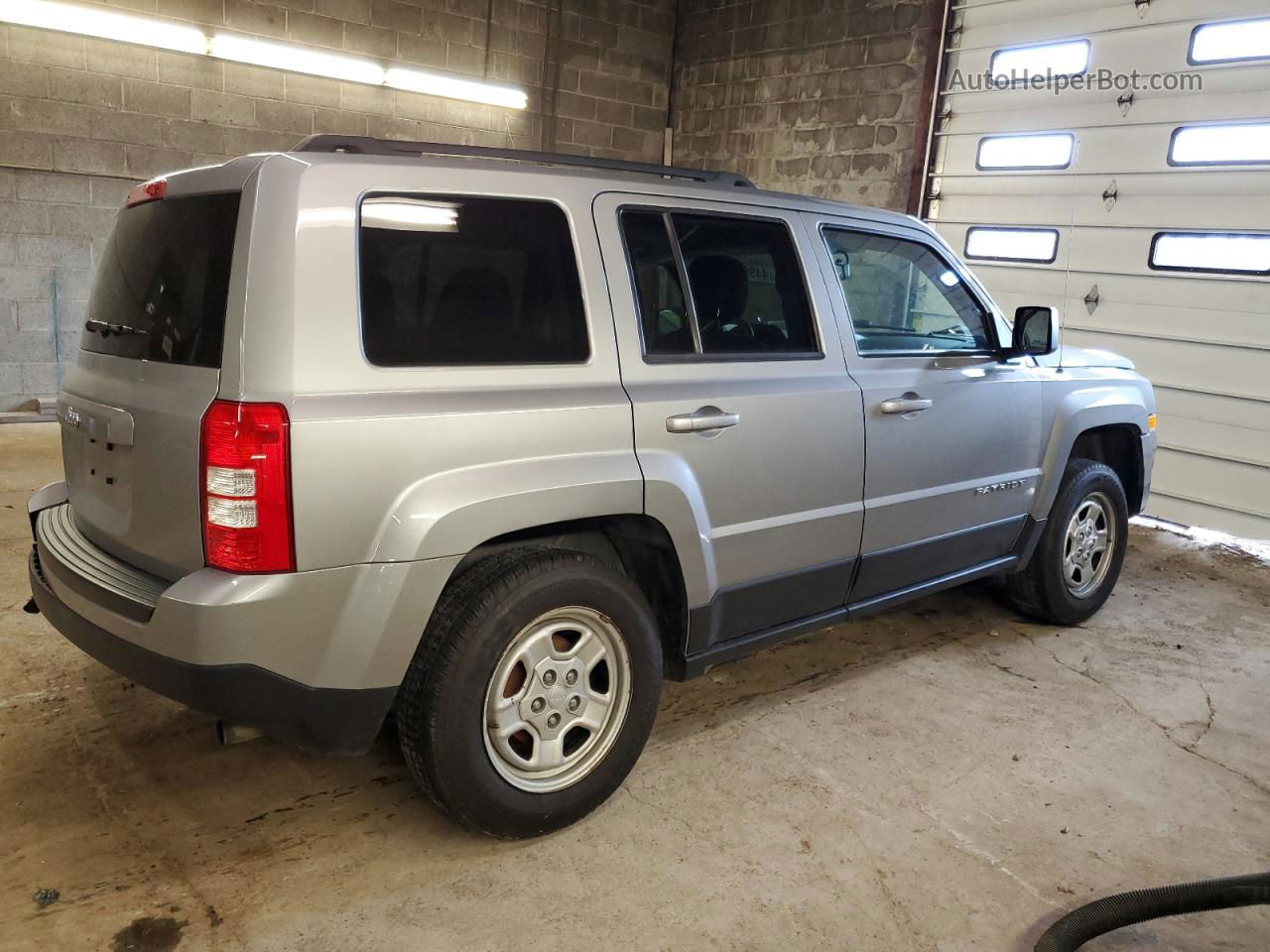 2016 Jeep Patriot Sport Silver vin: 1C4NJPBBXGD813021