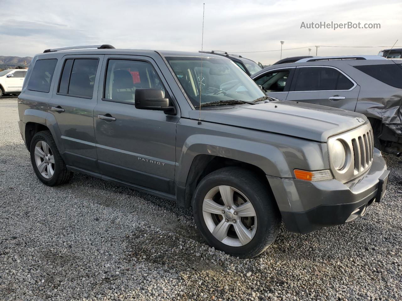 2012 Jeep Patriot Limited Gray vin: 1C4NJPCB6CD627632