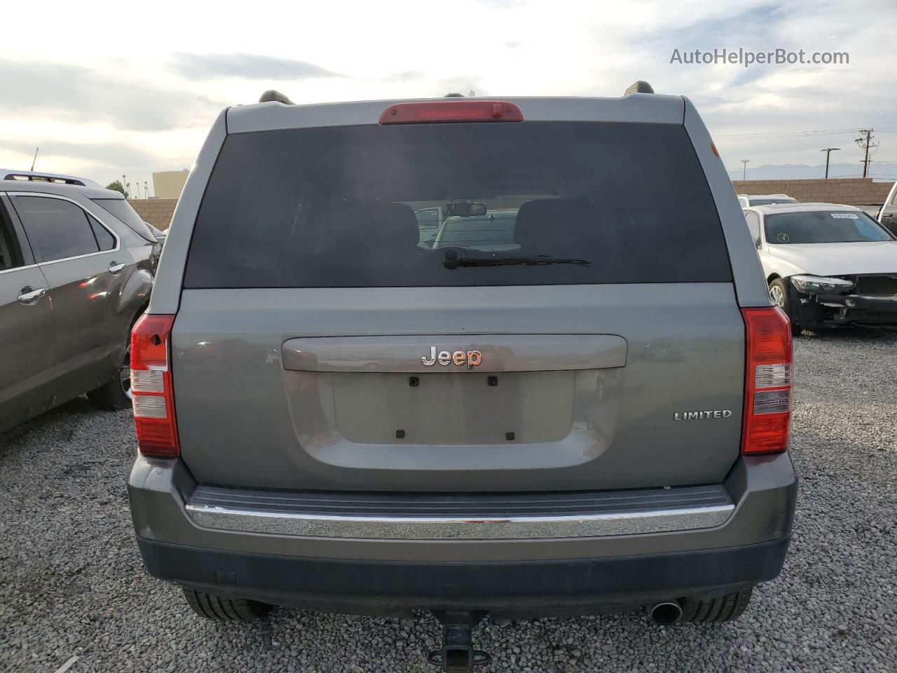 2012 Jeep Patriot Limited Gray vin: 1C4NJPCB6CD627632