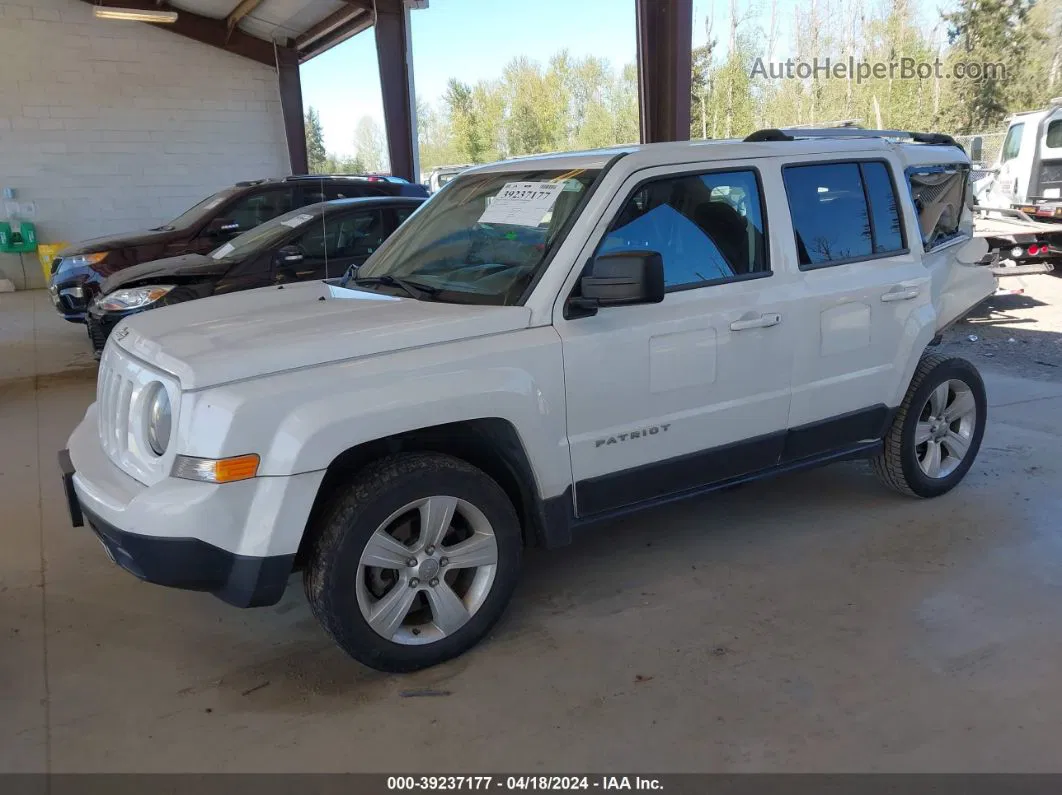 2014 Jeep Patriot Limited White vin: 1C4NJPCB6ED570285