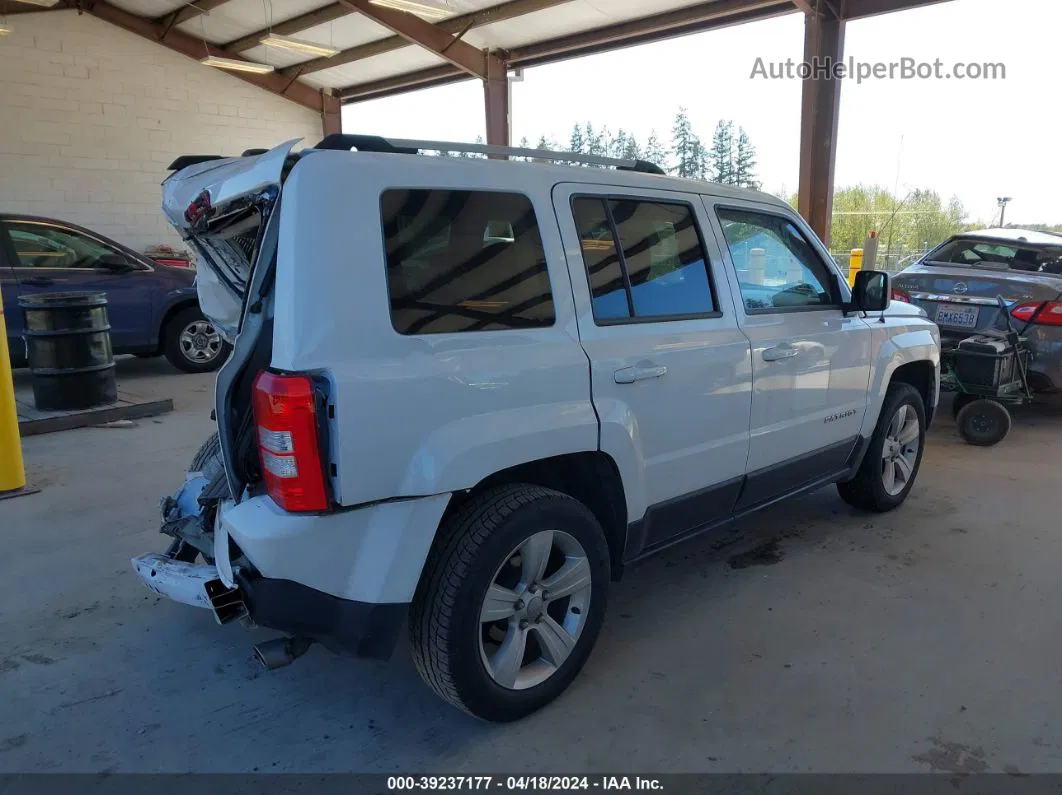 2014 Jeep Patriot Limited White vin: 1C4NJPCB6ED570285