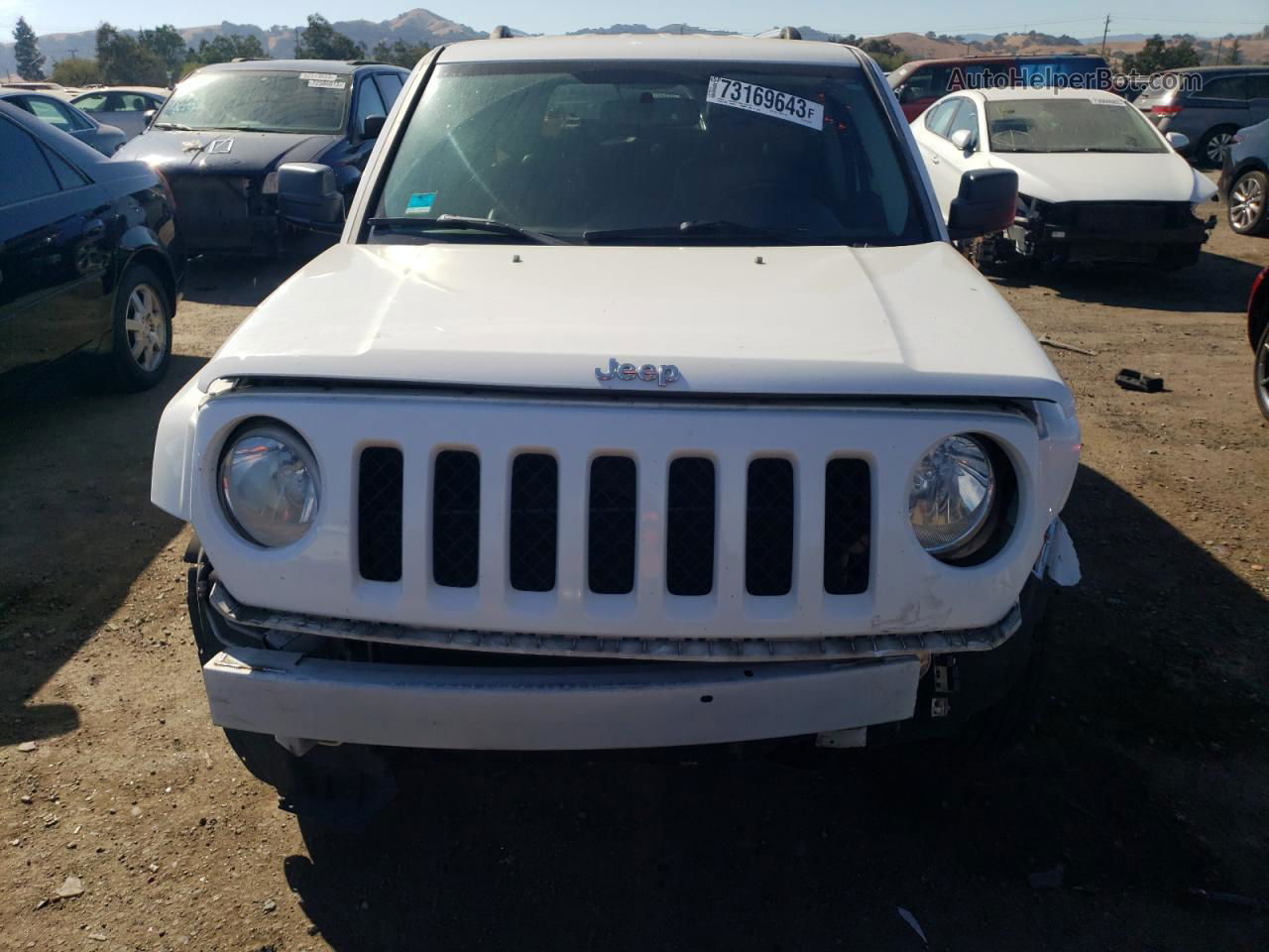 2012 Jeep Patriot Limited Белый vin: 1C4NJPCBXCD523158