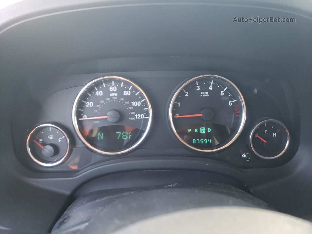 2012 Jeep Patriot Limited Белый vin: 1C4NJPCBXCD523158