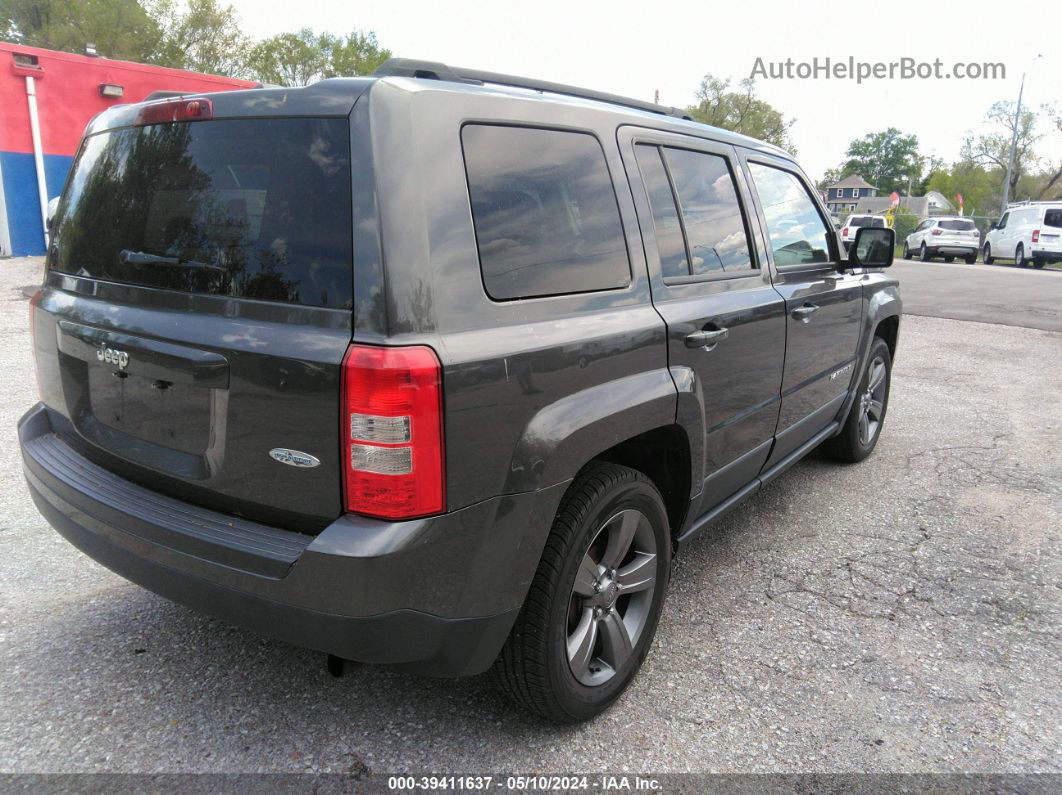 2014 Jeep Patriot Latitude Gray vin: 1C4NJPFA0ED887871