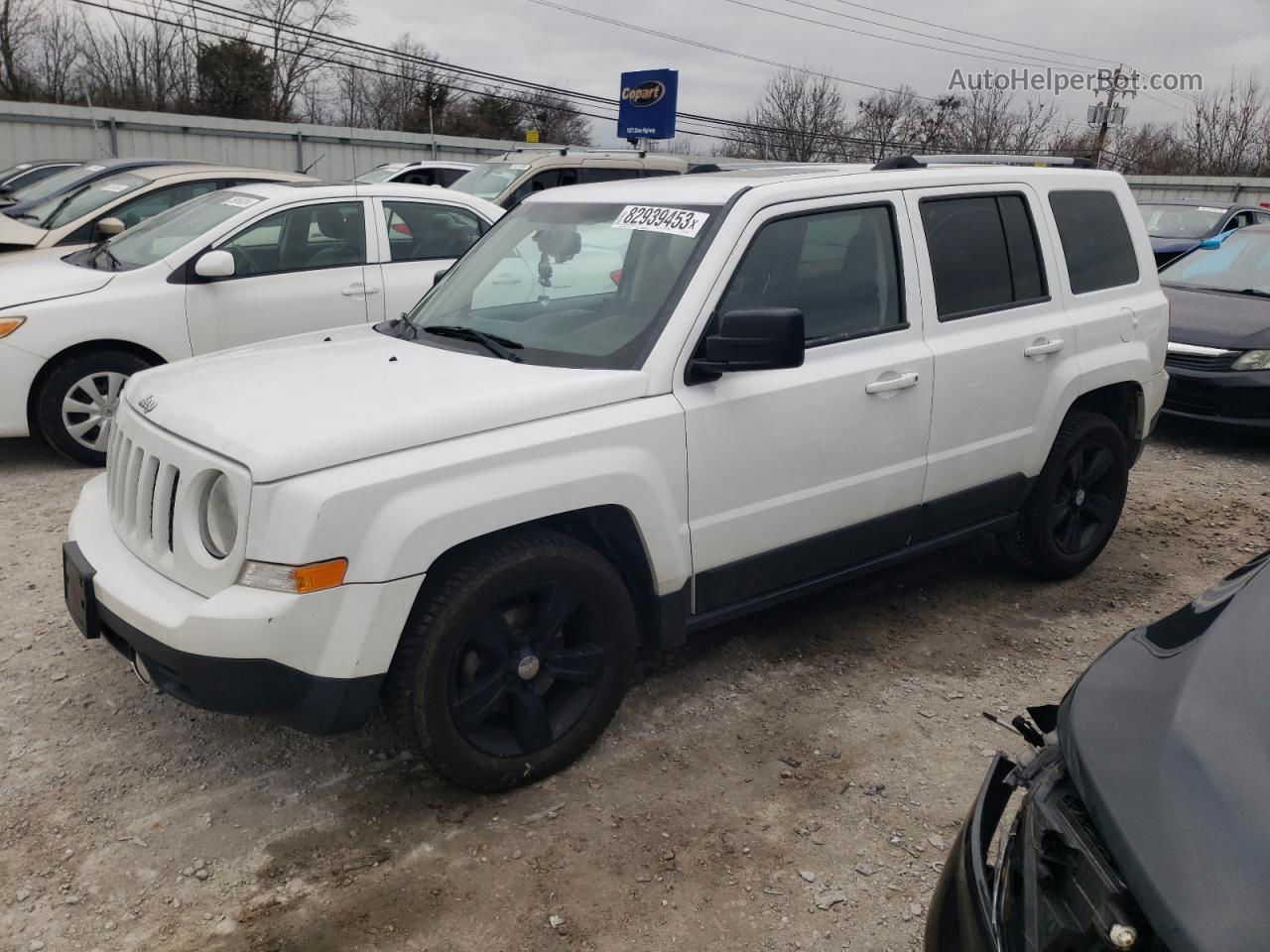 2016 Jeep Patriot Latitude White vin: 1C4NJPFA0GD620992