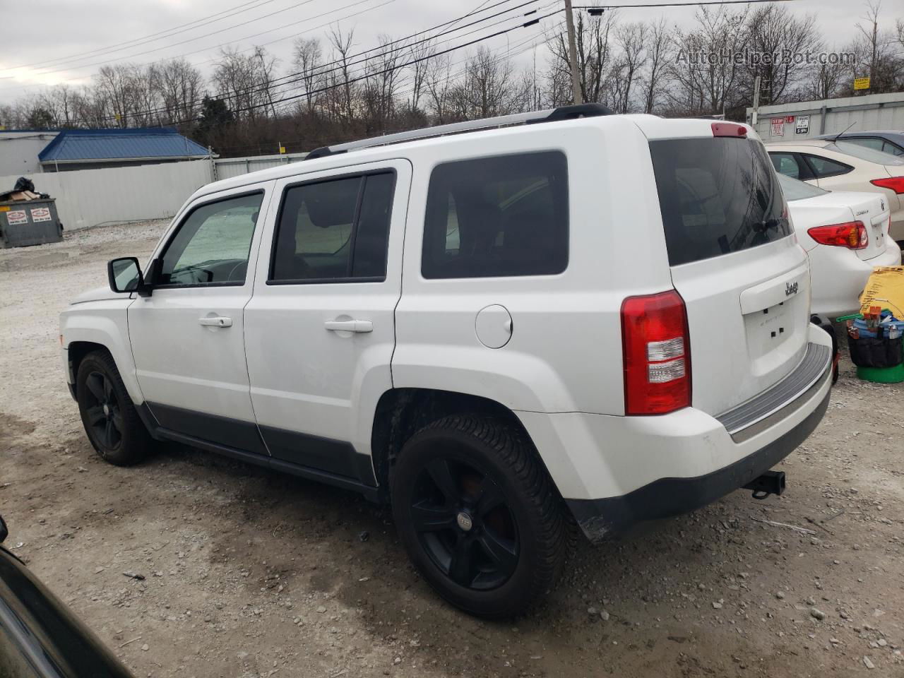 2016 Jeep Patriot Latitude White vin: 1C4NJPFA0GD620992