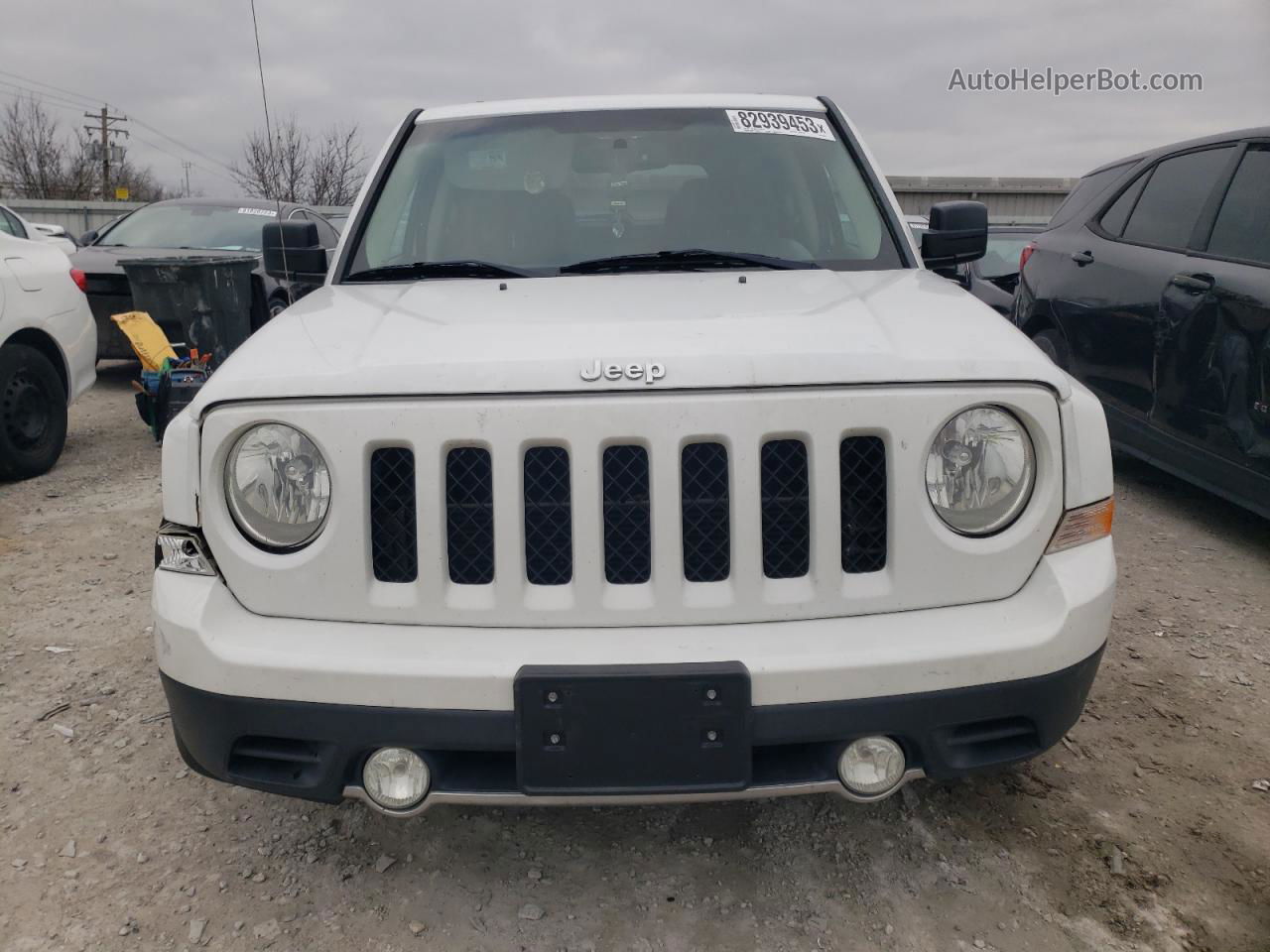 2016 Jeep Patriot Latitude White vin: 1C4NJPFA0GD620992