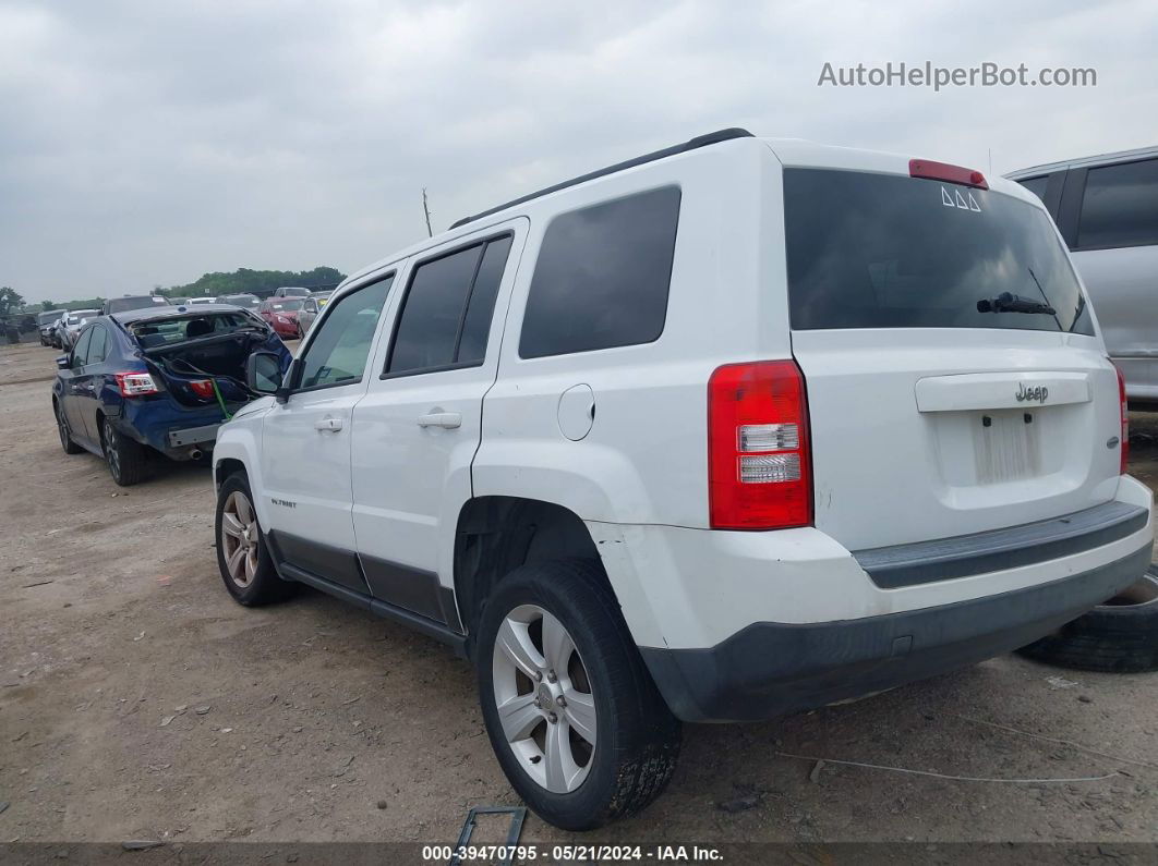 2016 Jeep Patriot Latitude Белый vin: 1C4NJPFA0GD719750