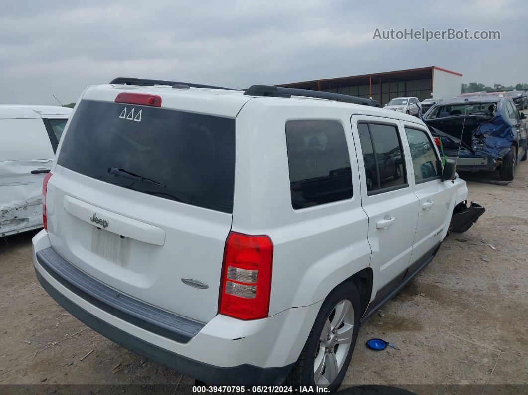 2016 Jeep Patriot Latitude White vin: 1C4NJPFA0GD719750