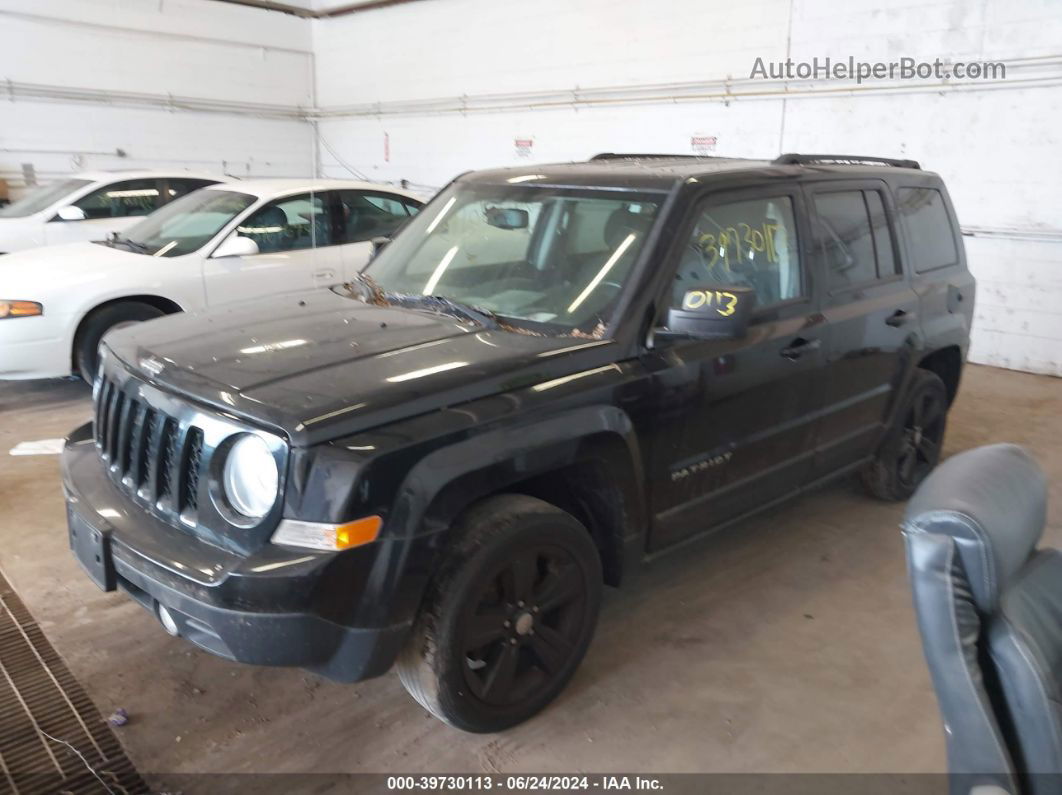 2016 Jeep Patriot Latitude Черный vin: 1C4NJPFA0GD813675