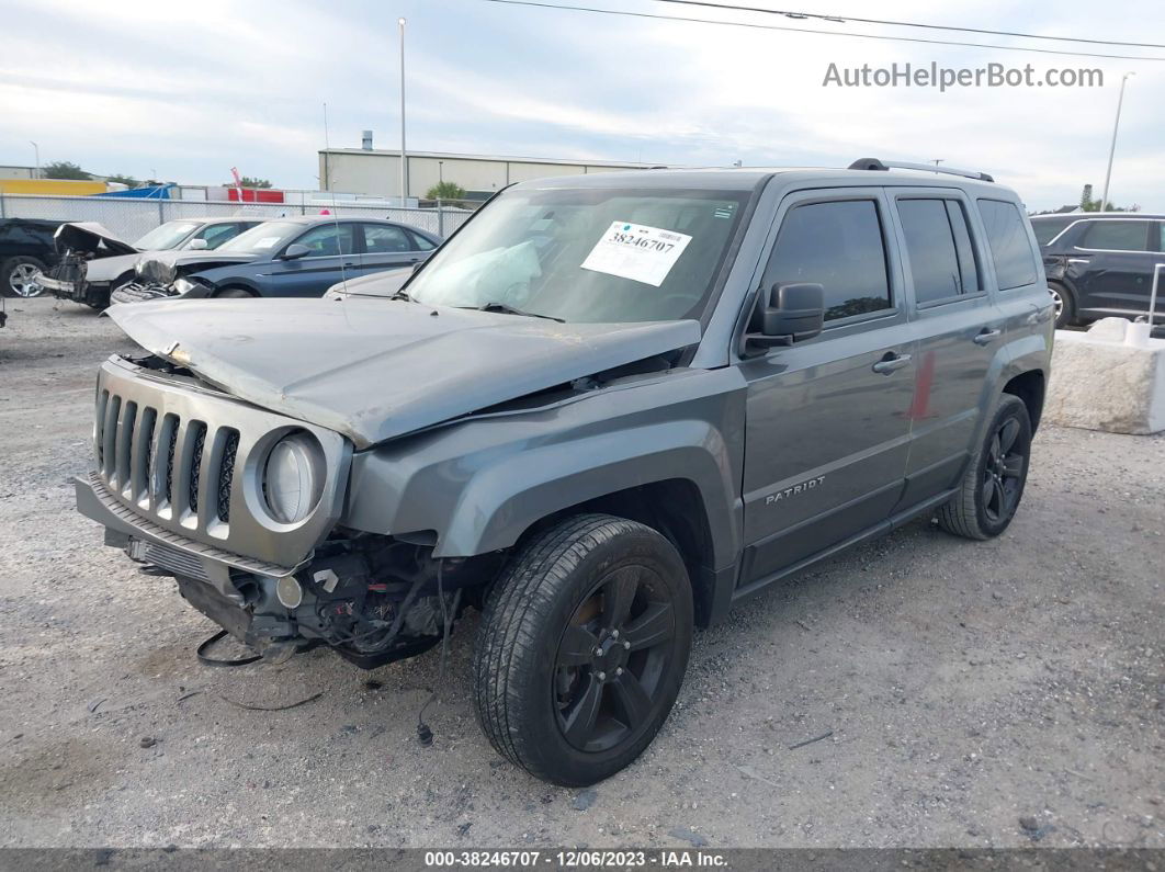 2012 Jeep Patriot Latitude Gray vin: 1C4NJPFA1CD719928