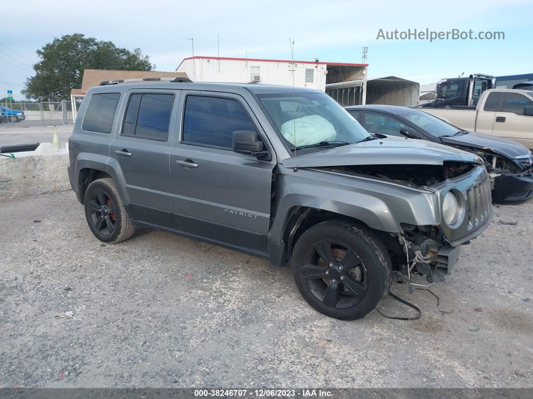 2012 Jeep Patriot Latitude Gray vin: 1C4NJPFA1CD719928