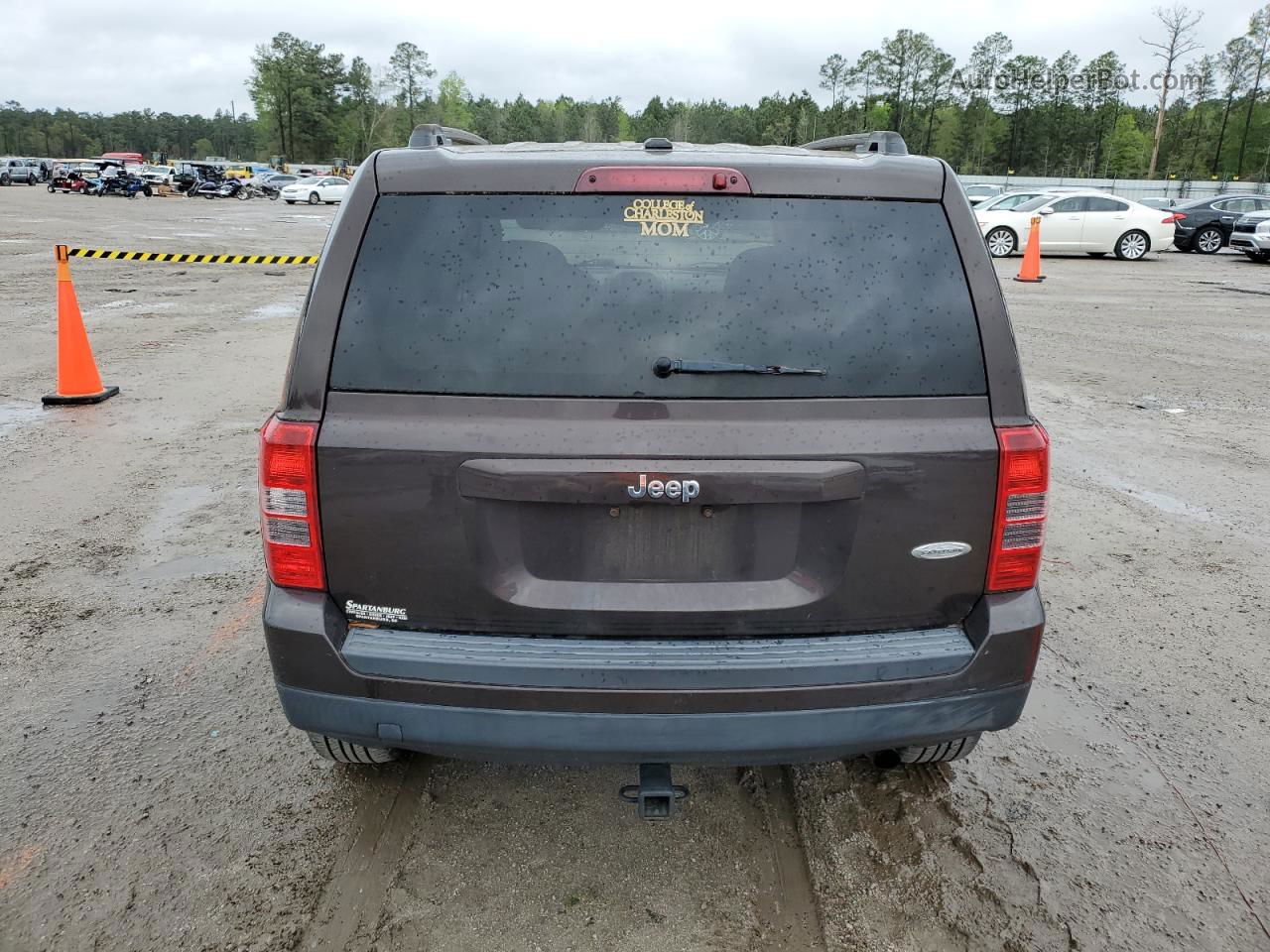 2014 Jeep Patriot Latitude Коричневый vin: 1C4NJPFA1ED618696