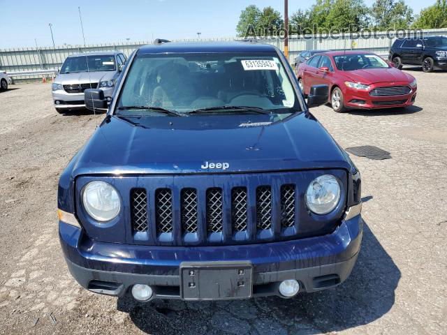 2014 Jeep Patriot Latitude Синий vin: 1C4NJPFA1ED691230