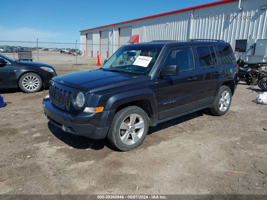 2016 Jeep Patriot Latitude Черный vin: 1C4NJPFA1GD590790