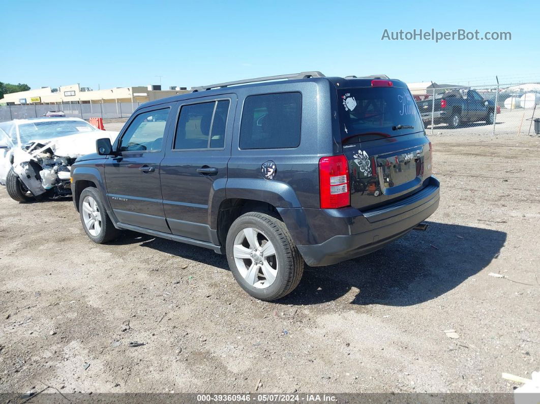 2016 Jeep Patriot Latitude Черный vin: 1C4NJPFA1GD590790