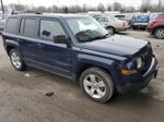 2012 Jeep Patriot Latitude Синий vin: 1C4NJPFA2CD648383