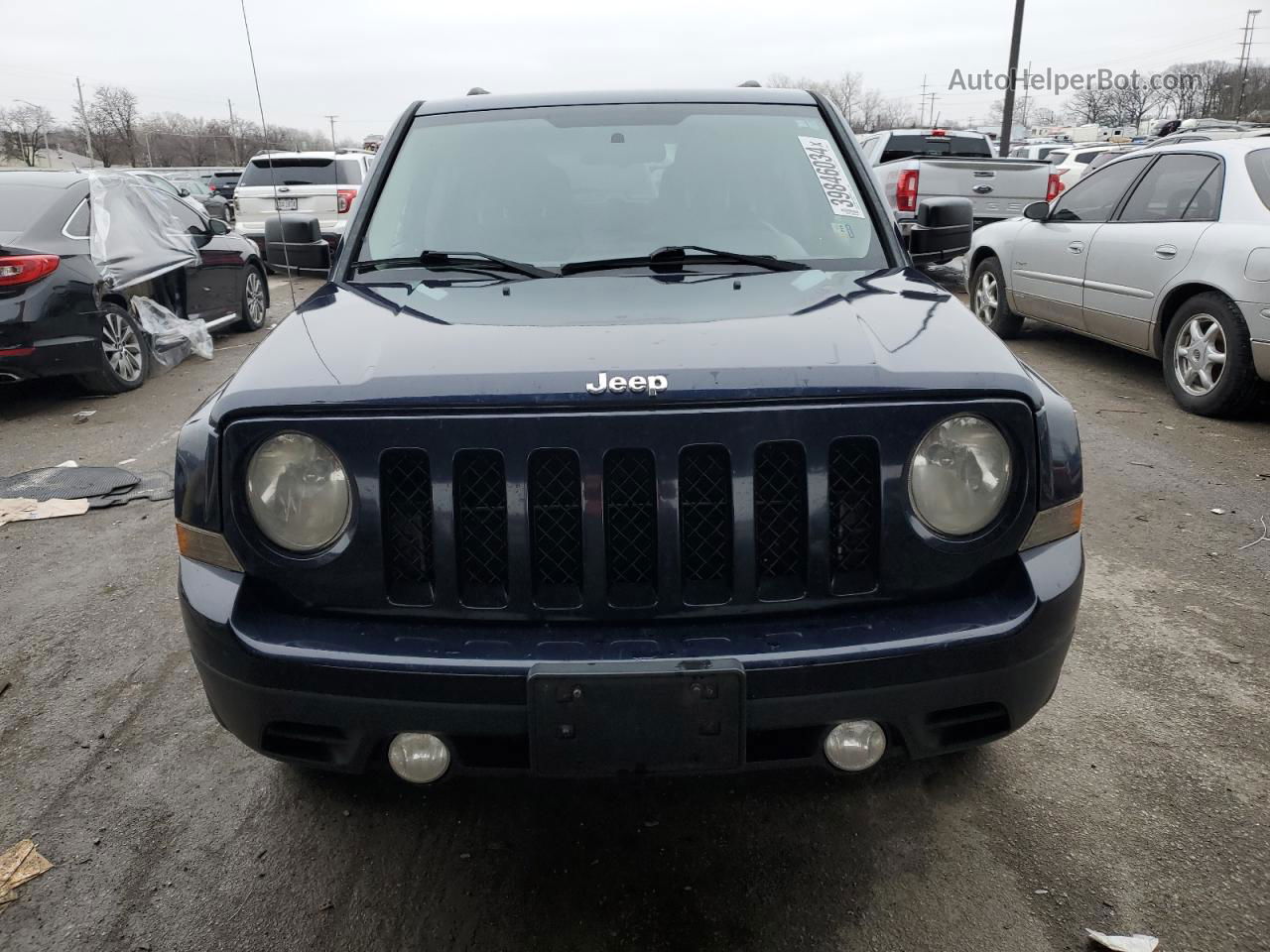 2012 Jeep Patriot Latitude Синий vin: 1C4NJPFA2CD648383