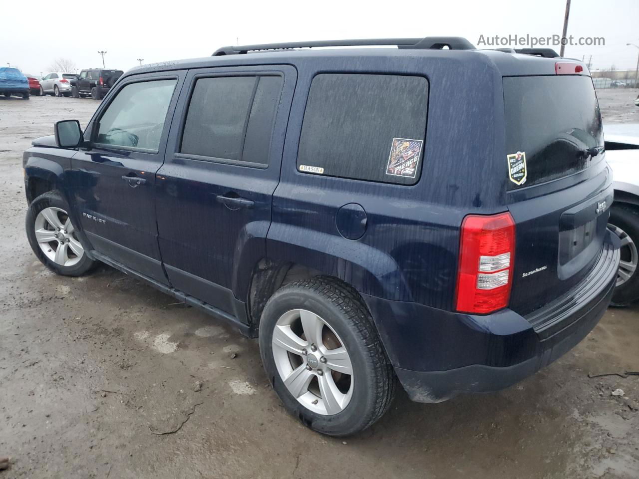 2012 Jeep Patriot Latitude Blue vin: 1C4NJPFA2CD661232