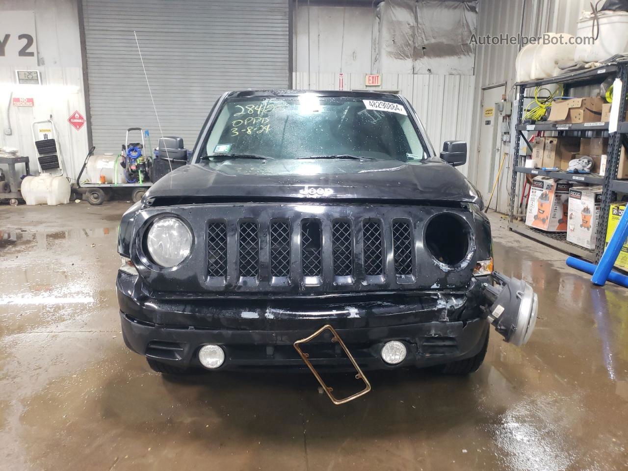 2014 Jeep Patriot Latitude Black vin: 1C4NJPFA3ED887900