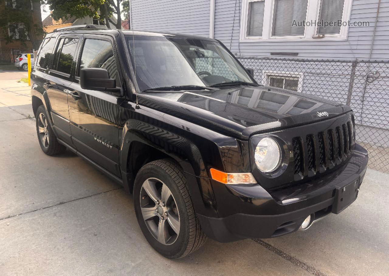 2016 Jeep Patriot Latitude Black vin: 1C4NJPFA3GD514925