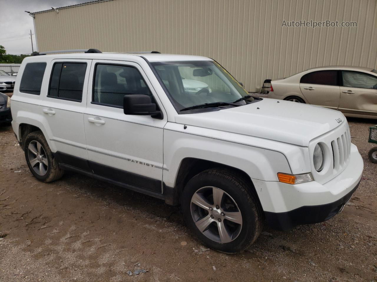 2016 Jeep Patriot Latitude White vin: 1C4NJPFA3GD528677