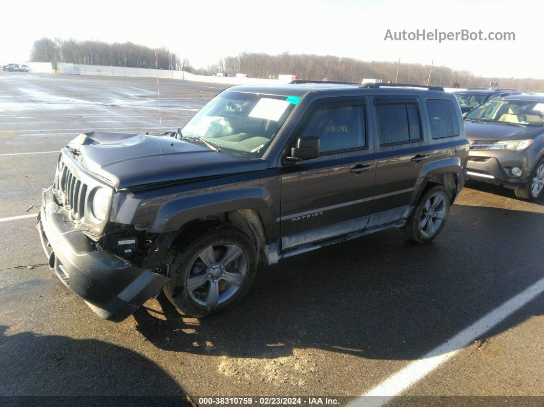 2014 Jeep Patriot Latitude Gray vin: 1C4NJPFA4ED821727