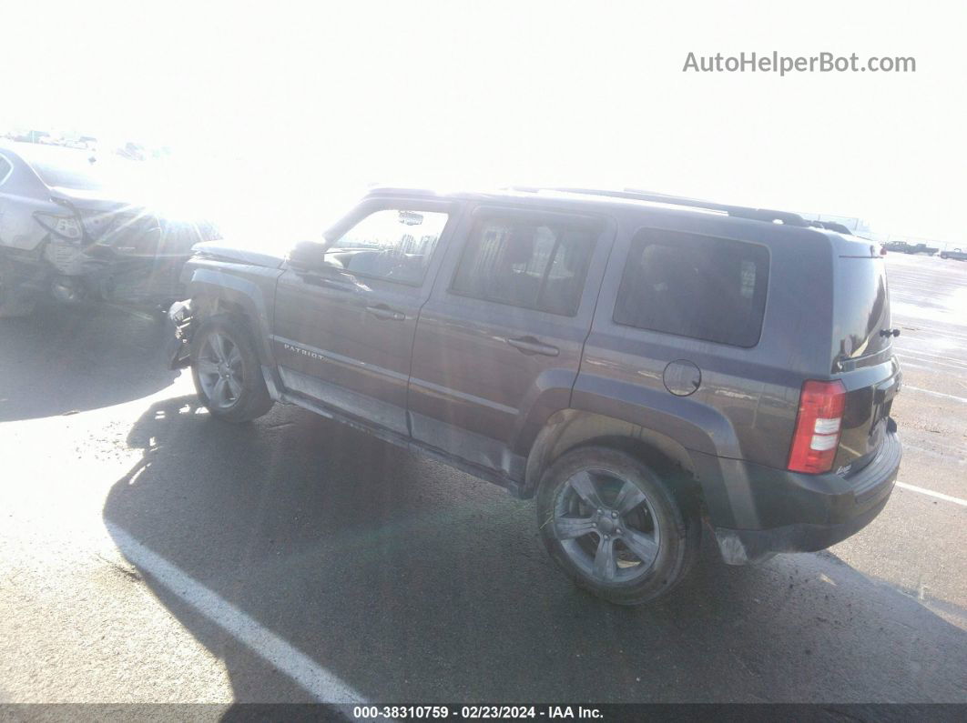 2014 Jeep Patriot Latitude Gray vin: 1C4NJPFA4ED821727