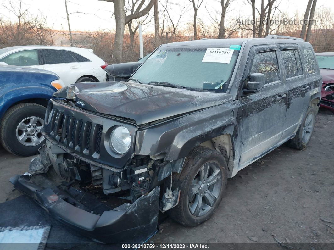 2014 Jeep Patriot Latitude Gray vin: 1C4NJPFA4ED821727