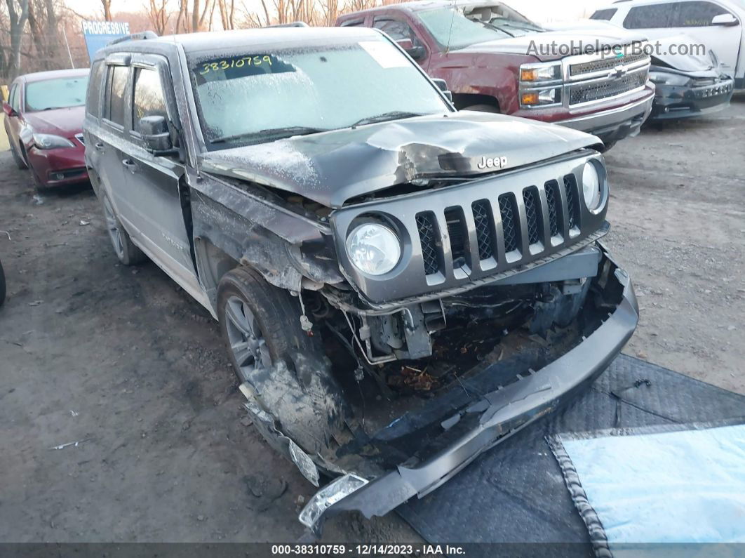 2014 Jeep Patriot Latitude Gray vin: 1C4NJPFA4ED821727