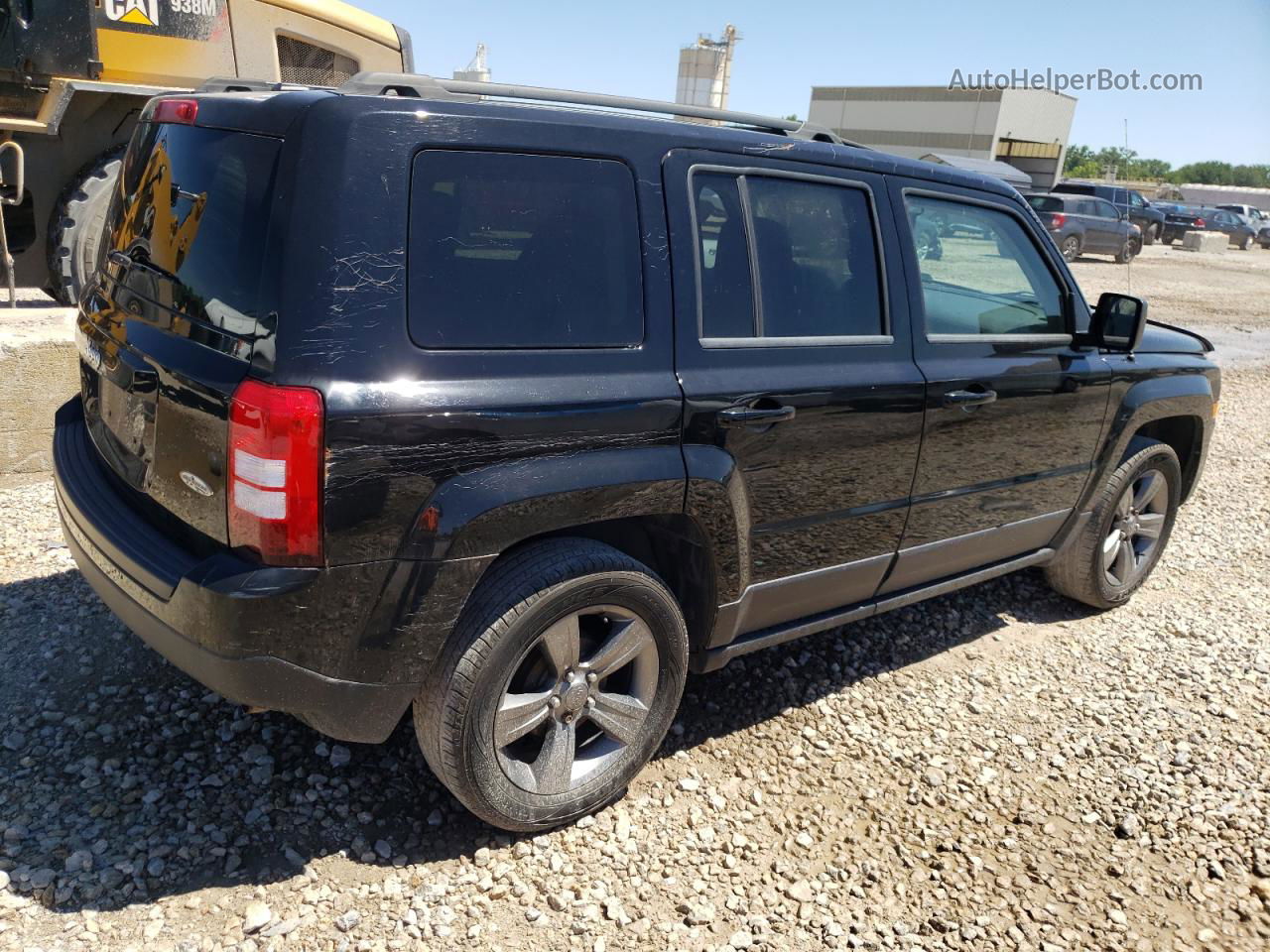 2014 Jeep Patriot Latitude Black vin: 1C4NJPFA4ED887906