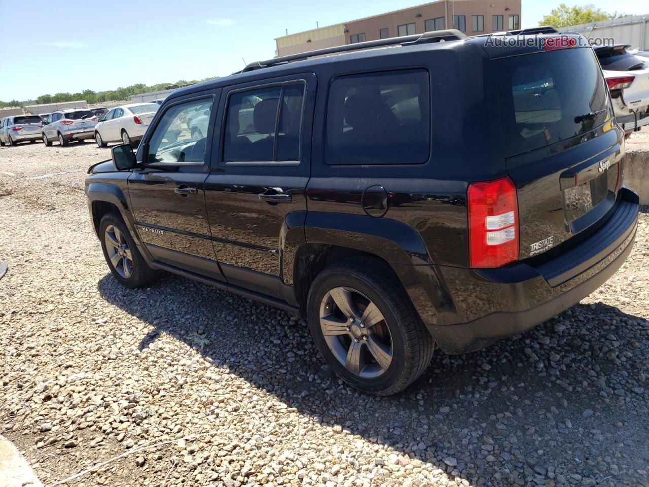 2014 Jeep Patriot Latitude Черный vin: 1C4NJPFA4ED887906