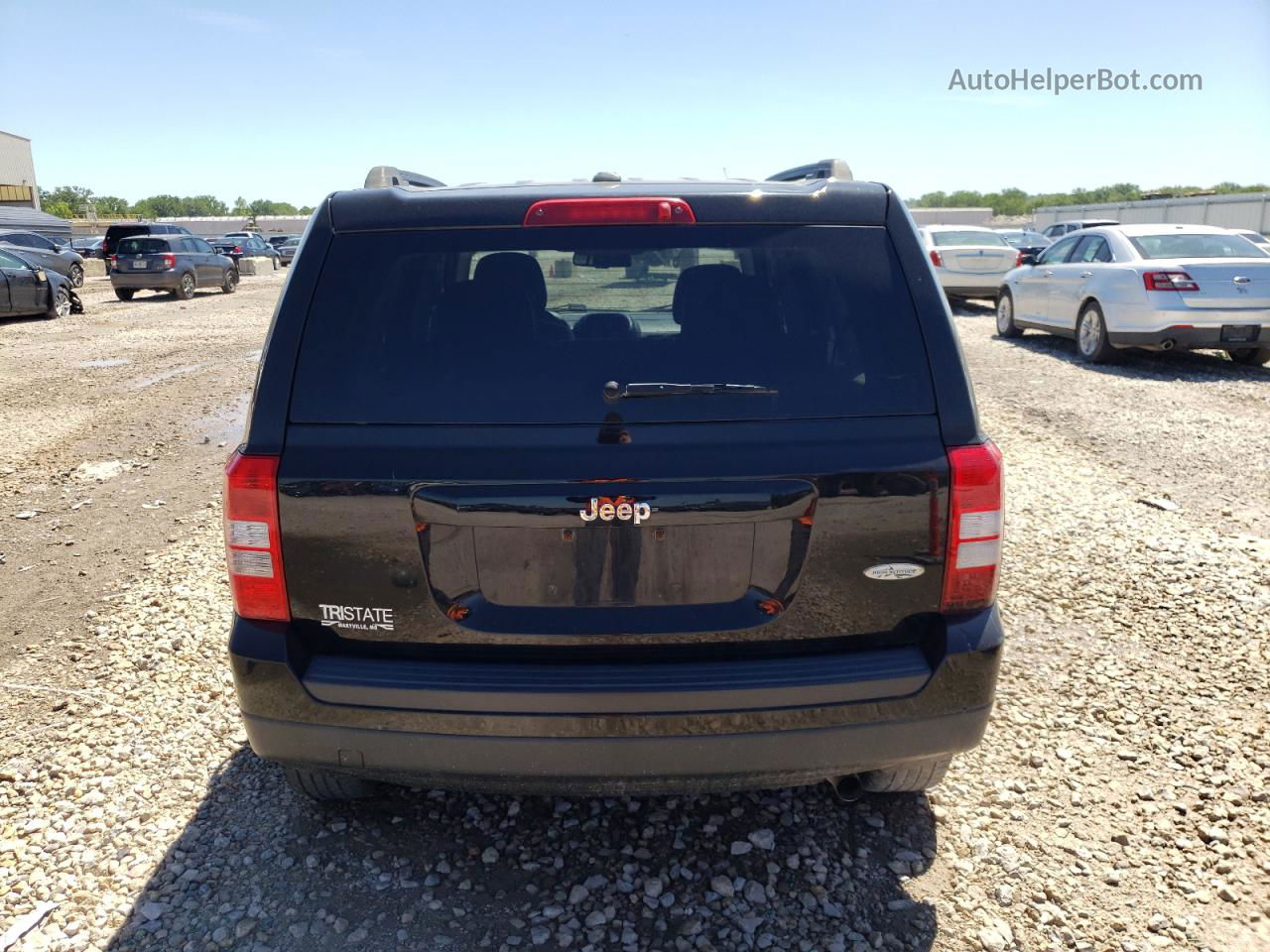 2014 Jeep Patriot Latitude Black vin: 1C4NJPFA4ED887906