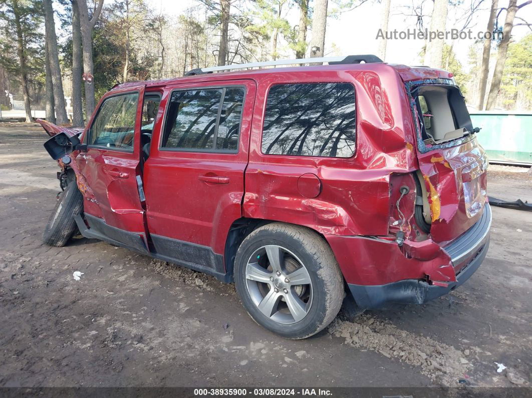 2016 Jeep Patriot High Altitude Edition Burgundy vin: 1C4NJPFA4GD700344