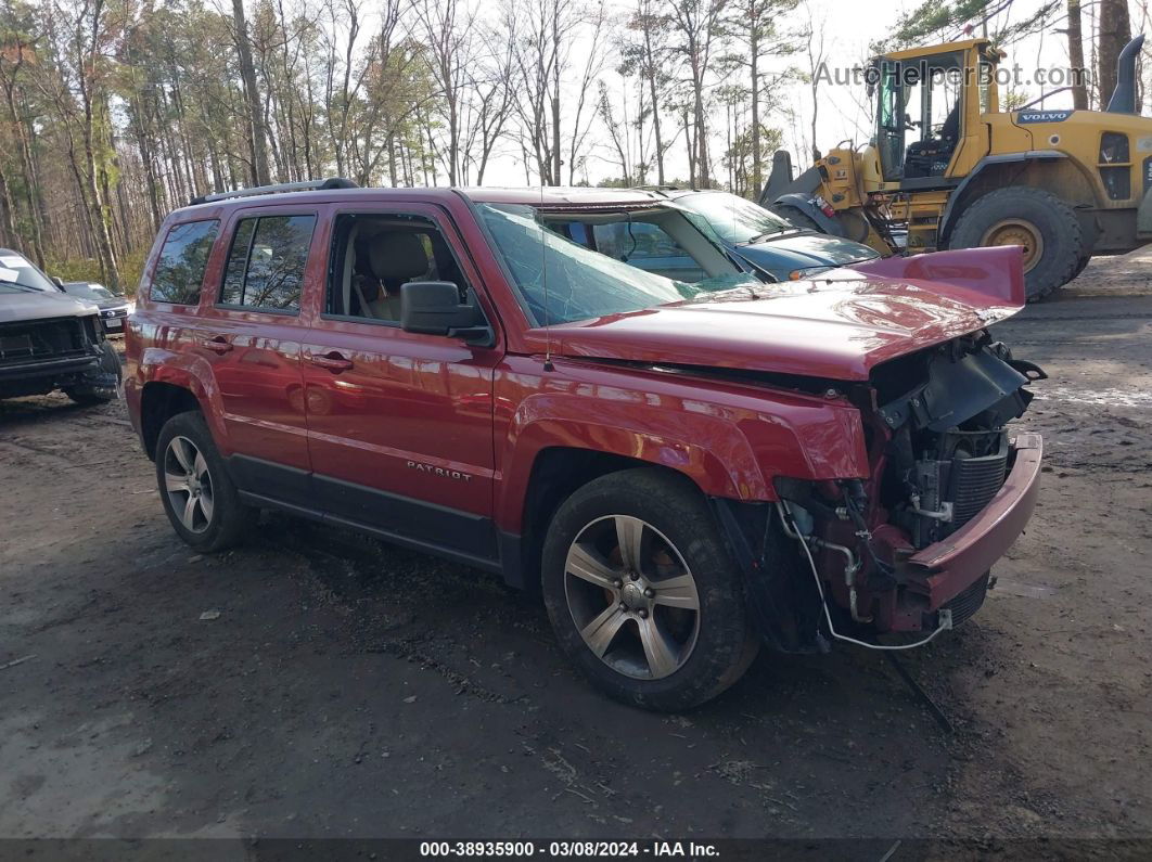 2016 Jeep Patriot High Altitude Edition Burgundy vin: 1C4NJPFA4GD700344