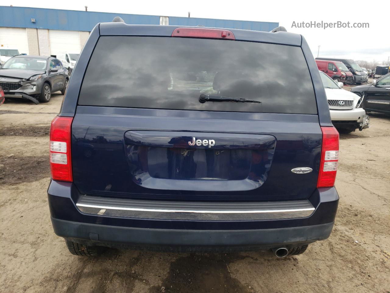 2016 Jeep Patriot Latitude Blue vin: 1C4NJPFA4GD705804