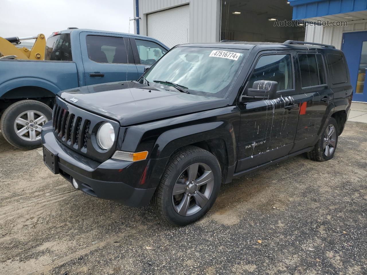 2014 Jeep Patriot Latitude Black vin: 1C4NJPFA5ED679887