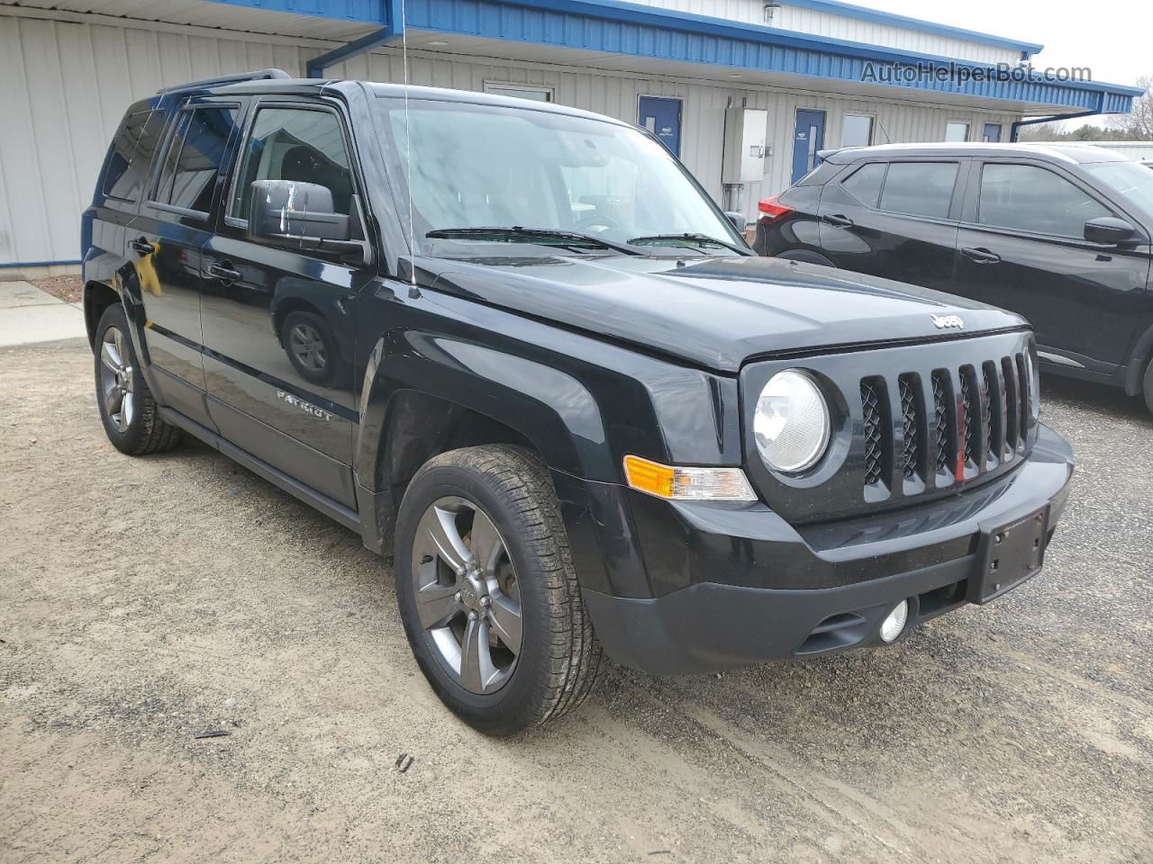 2014 Jeep Patriot Latitude Black vin: 1C4NJPFA5ED679887