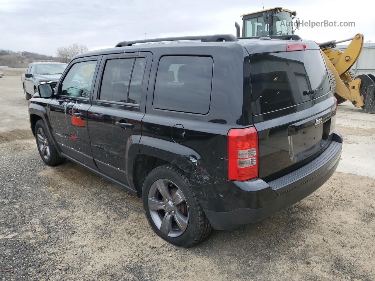 2014 Jeep Patriot Latitude Black vin: 1C4NJPFA5ED679887