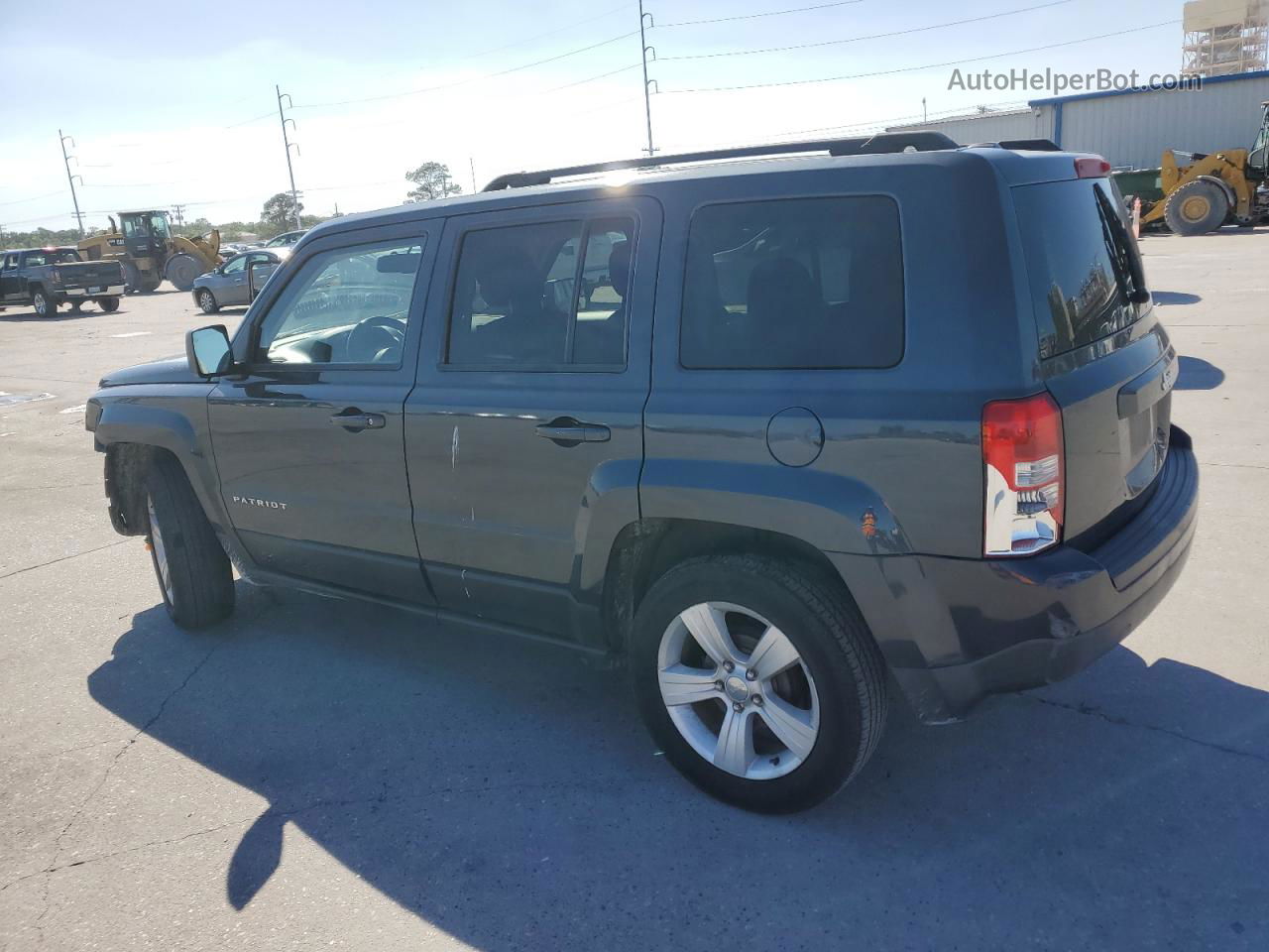 2016 Jeep Patriot Latitude Blue vin: 1C4NJPFA5GD582174