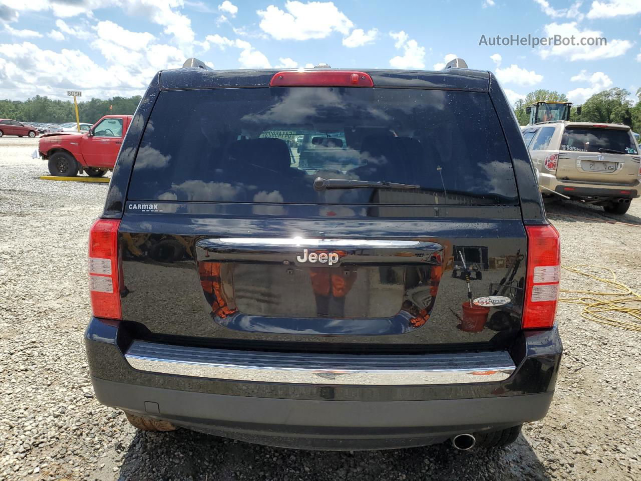 2016 Jeep Patriot Latitude Black vin: 1C4NJPFA5GD613133