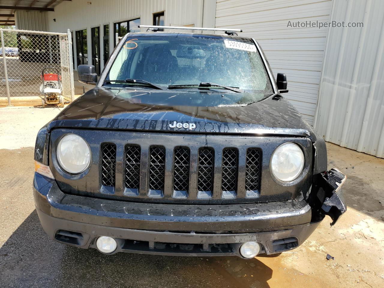 2014 Jeep Patriot Latitude Black vin: 1C4NJPFA6ED893786