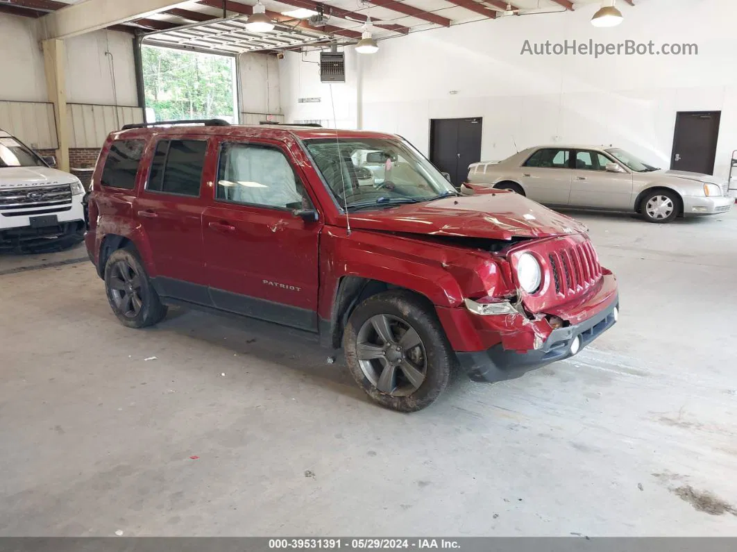 2014 Jeep Patriot High Altitude Burgundy vin: 1C4NJPFA6ED927645