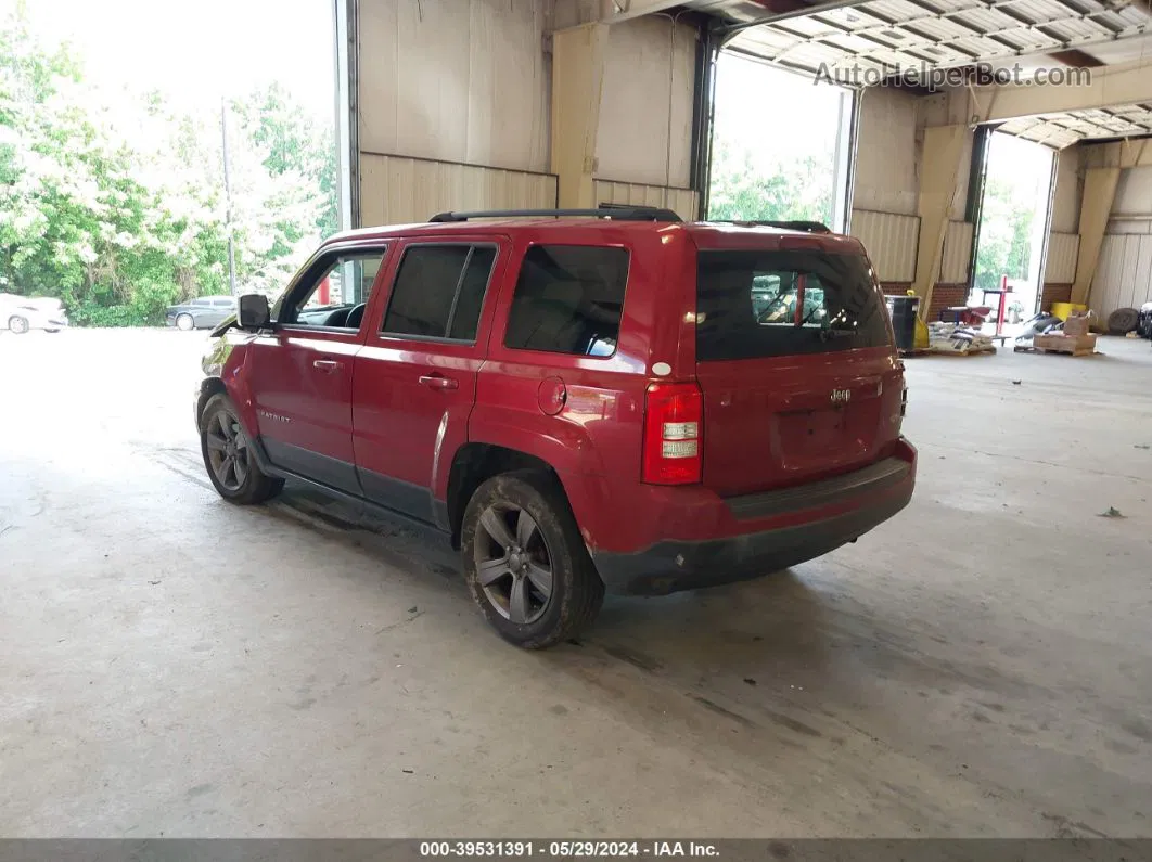 2014 Jeep Patriot High Altitude Burgundy vin: 1C4NJPFA6ED927645