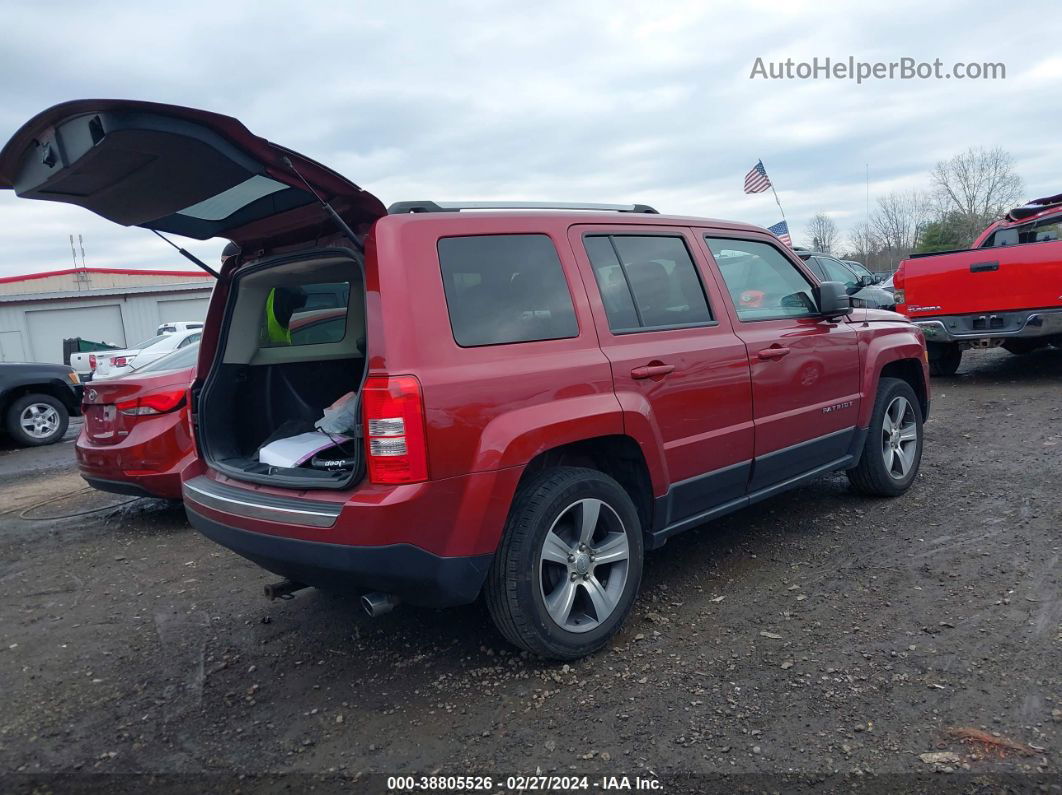 2016 Jeep Patriot High Altitude Edition Maroon vin: 1C4NJPFA6GD527605