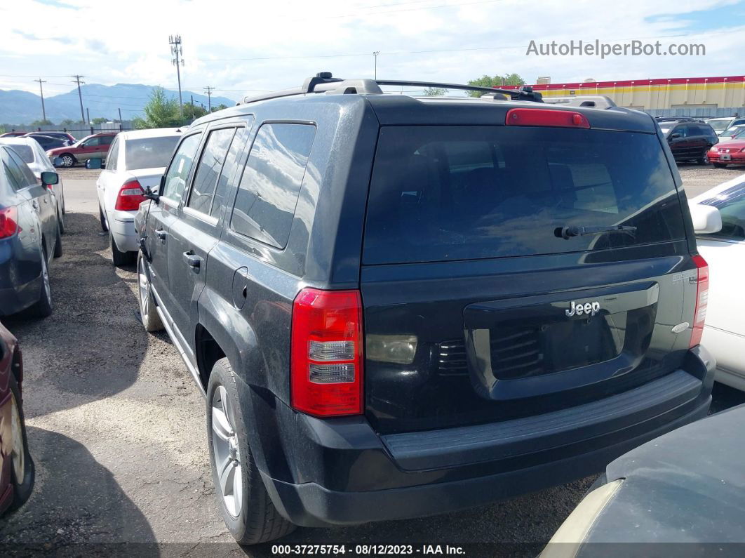 2014 Jeep Patriot Latitude Черный vin: 1C4NJPFA7ED547939