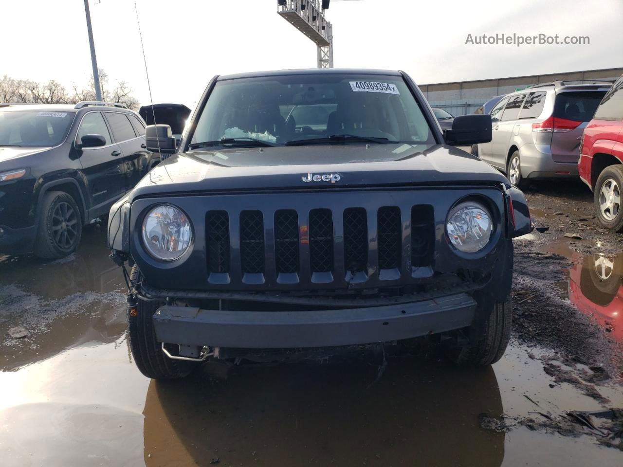 2014 Jeep Patriot Latitude Charcoal vin: 1C4NJPFA7ED856424